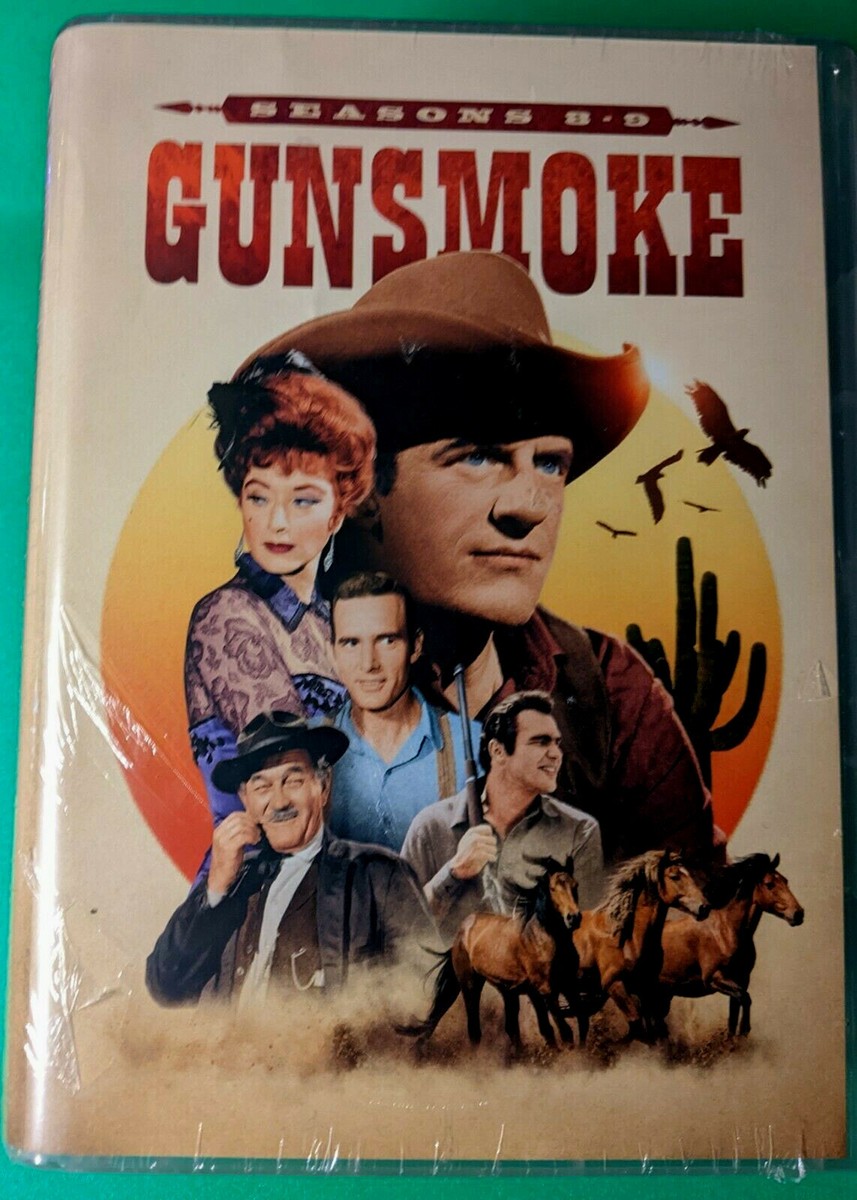 GUNSMOKE: Complete Seasons 8-9, Classic Western Series James Arness DVD Box  Set