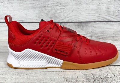 Under Armour UA Reign Lifter Red White Men 12 Wmn 13.5 Weightlifting 3023735-602