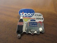 COCA-COLA Ballon Pin Logo Zippo Elefant Borken Cup 2004 BALLOON 