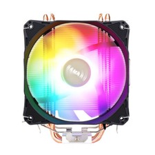 SAMA CPU Air Cooler PC Heatsink w/4Heat pipes 120mm PWM Fan ARGB for AMD Intel