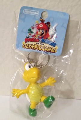1 BRAND NEW NINTENDO KOOPA MARIO VS. SONIC AT THE OLYMPIC FIGURE KEYCHAIN