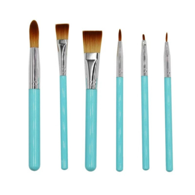 6 Stück Fondant Deko Pinsel Set von Celebrate It Blau Hochzeit Geburtstag Torten