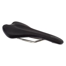 Origin-8 Axion Road Saddle Black Unisex CrN-Ti Alloy Rails 280x140mm