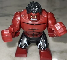 Marvel Incredible Hulk New Red Angry Hulk Bigfig In Action.