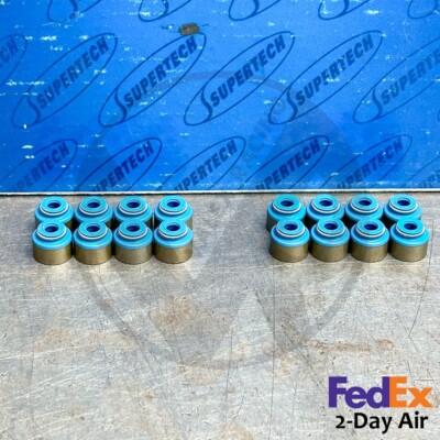 Supertech Valve Seals Honda Acura K20 K24 K Series RSX 8th 9th - Exhaust Pair