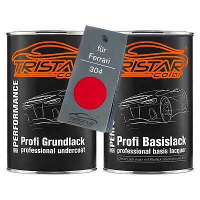 Autolack Set Dose für Ferrari 304 Rosso Formula 1 2,0L