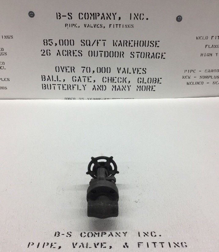 Soupape VOGT VATE Valve SW12111 3/8" Classe 800 - À Souder à Douille En Acier Forgé - Neuf
