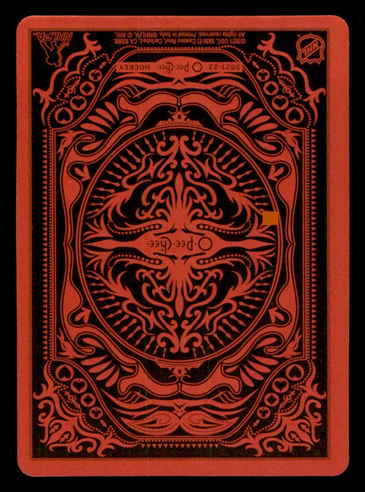 2021-22 O-Pee-Chee Playing Cards #4SPADES Tyler Seguin - Image 2 of 2