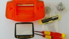 HOUSING GAMEBOY ADVANCE PIKACHU CLEAR ORANGE NEW