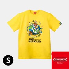 T-shirt Super Mario World Nintendo TOKYO Size S From Japan yellow