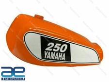FOR YAMAHA XT 250 3Y3 4Y1 Orange Gas Fuel Petrol Tank 1980-1990 S2u