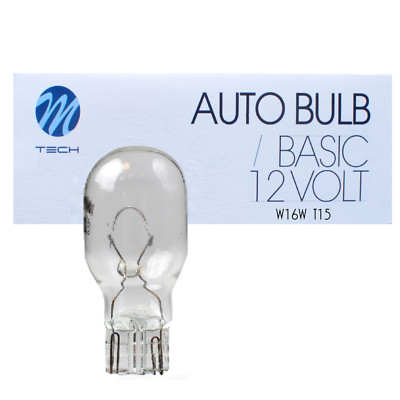 100 Stück Glühlampe Glassockellampe 12V 16W W16W W2,1x9,5d  M60h