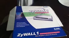 ZYXEL ZYWALL 1 ETHERNET ROUTER VPN 