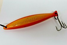 Huge Vintage Sea Strike Deep Six Fishing Jig Metal 8 inch Deep Sea Lure 1lb 3oz