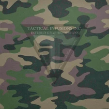 Kydex Infused Jungle Camo Print Approx 11 7/8" x 7 7/8" 1 Sheet