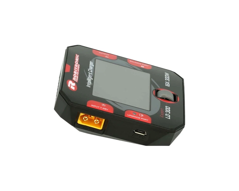 Cargador Robitronic Expert LD 300 LiPo 1-6s 16A 300W DC R01014  Foto 2 de 4