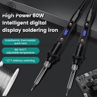 80W Digital Electric Soldering Iron DIY Welding Tool Adjustable Temperature