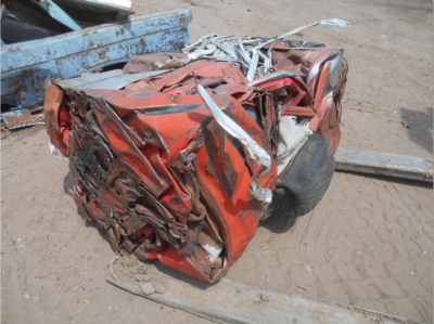 cubed Christine movie 1958 Plymouth tribute scrap junkyard scene