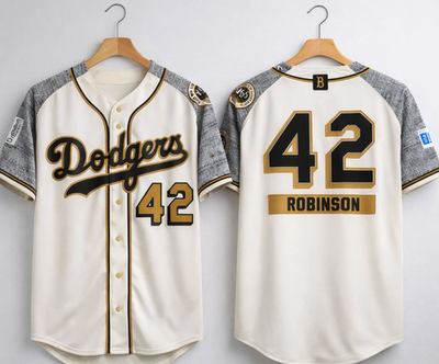 HOT NEW ITEM! Los Angeles Dodgers Jackie Robinson 42 Jersey 2026