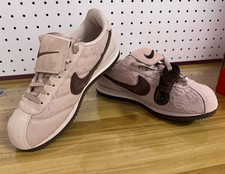 Nike Cortez TXT Low Top Lace Up Trainers Silt Red Phantom UK 7.5 IQ3624-667