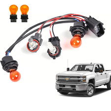 2008-14 Silverado 1500 2500HD 3500HD Headlight Wiring Harness Compatible