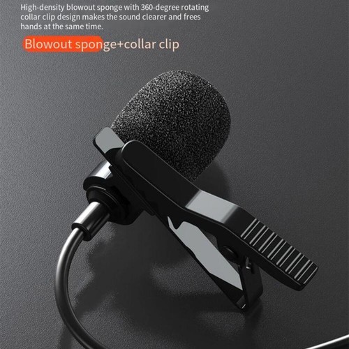 Professional Lavalier Microphone for Quality Audio in Noisy Environments - Afbeelding 2 van 14