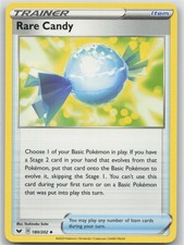 Rare Candy 180/202 Uncommon Sword Shield Pokemon Near Mint