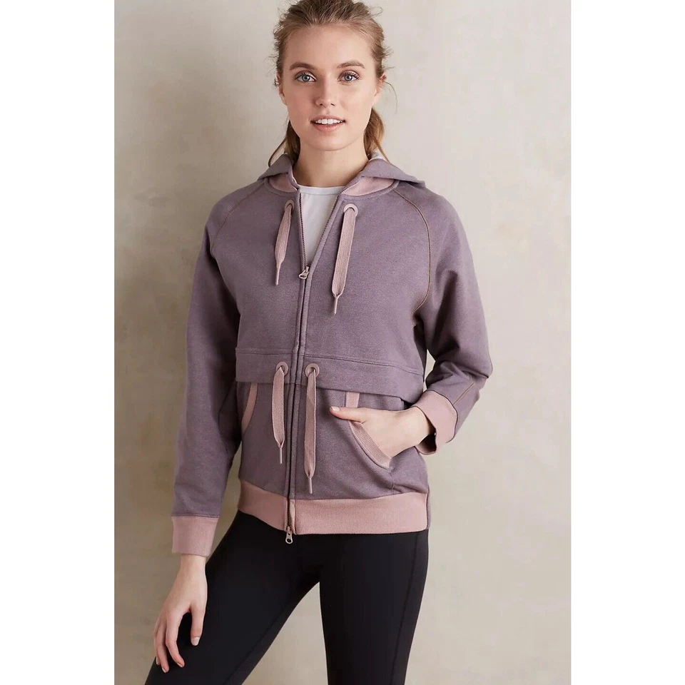 Adidas by Stella McCartney Talla XS Essentials Sudadera con Capucha Antro Cremallera Completa Sudadera Foto 3 de 4