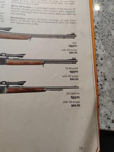 Marlin Gun Catalog Lot Of 2 1967 & 1971 - Picture 12 of 24
