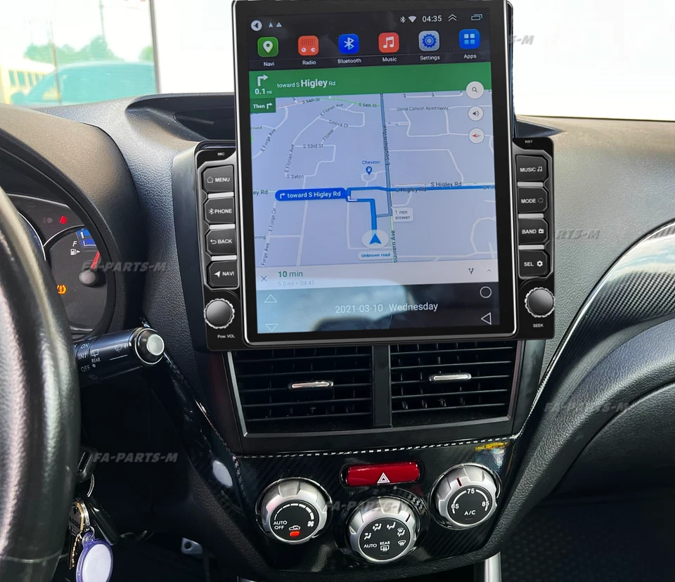 9.7" For Subaru Impreza 2008-2011 Android13 Carplay Car Stereo Radio GPS NAVI Foto 2 de 4