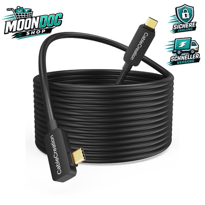 USB C Fiber Optic Link Kabel 5M 10 Gbps Hochgeschwindigkeitsdaten für VR
