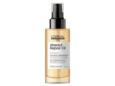 L'Oreal Professionnel Absolut Repair Oil 10 in 1 Perfecting Serum Hair 3.04 oz