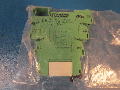 Phoenix Contact PLC-BSC-24DC/21-21, Relay Module with Contact # 2961192