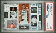 2024-25 Panini Photogenic - Scrapbook Maze #5 Tim Duncan /25 PSA 9 MINT