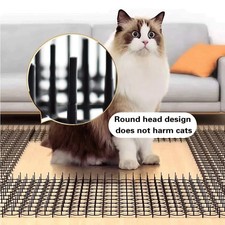 50pcs Cat Scat Mat Spike Anti Dog Pest Deterrent Mat Repellent Animal Scarer UK