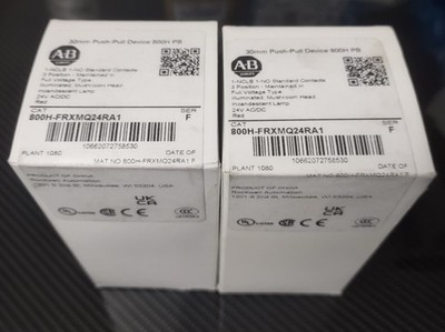 Allen Bradley 800H-FRXMQ24RA1 Ser. F E-Stop Push Button *NIB*FREE SHIP*