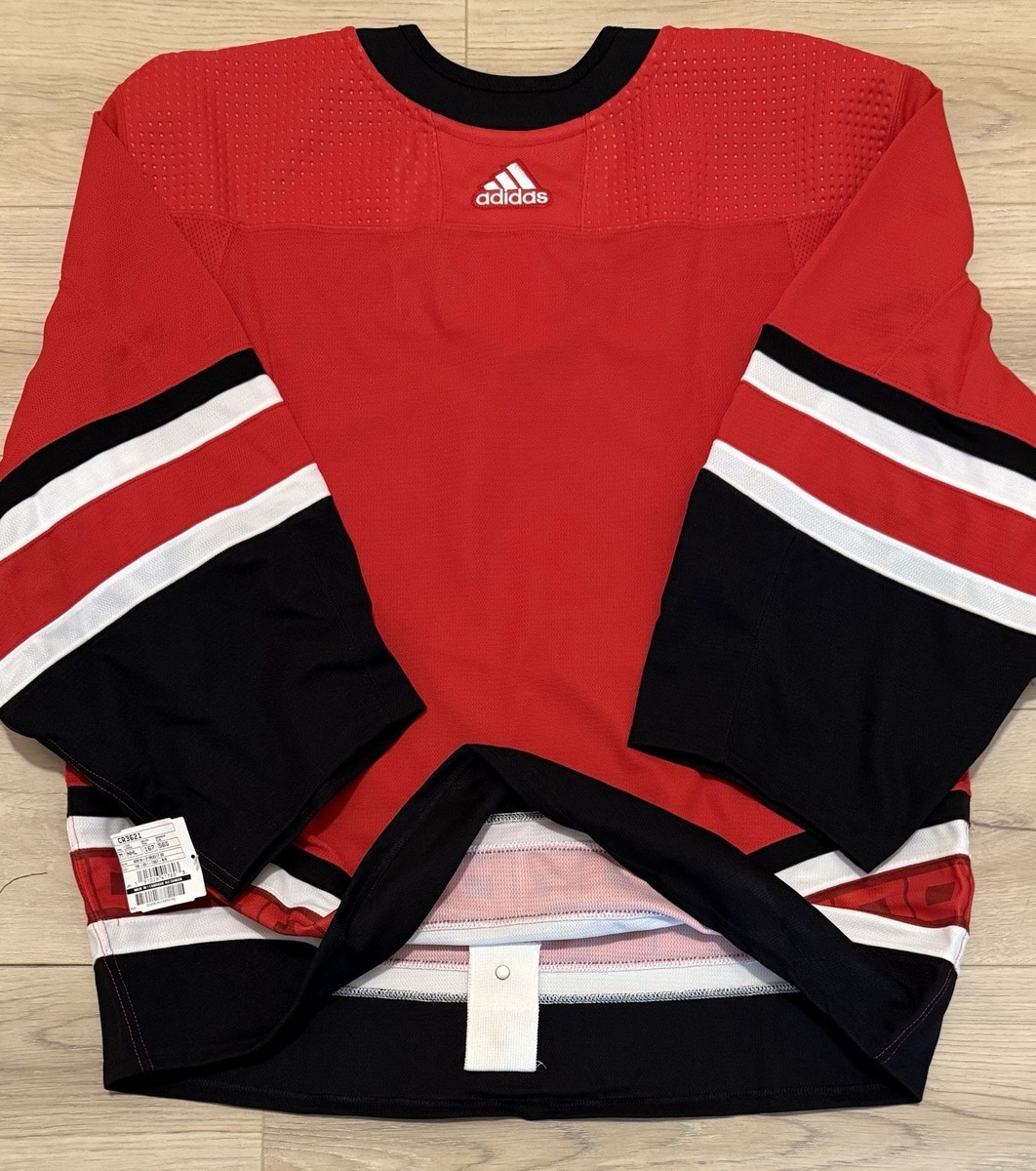 NEW Adidas MiC Carolina Hurricanes Team Issue Red GOALIE CUT Pro