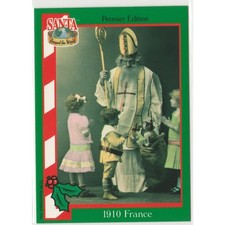 Santa Around The World #46 1910 France Christmas Santa Clause 1994 TCM
