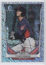 2014 Bowman Draft Top Prospects Chrome Shimmer Refractor 8/15 Tyler Naquin 1u6