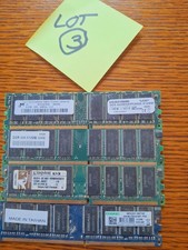 💻 4 BARRETTES RAM DDR400 / PC3200 512MB – Kingston / Micron / Samsung