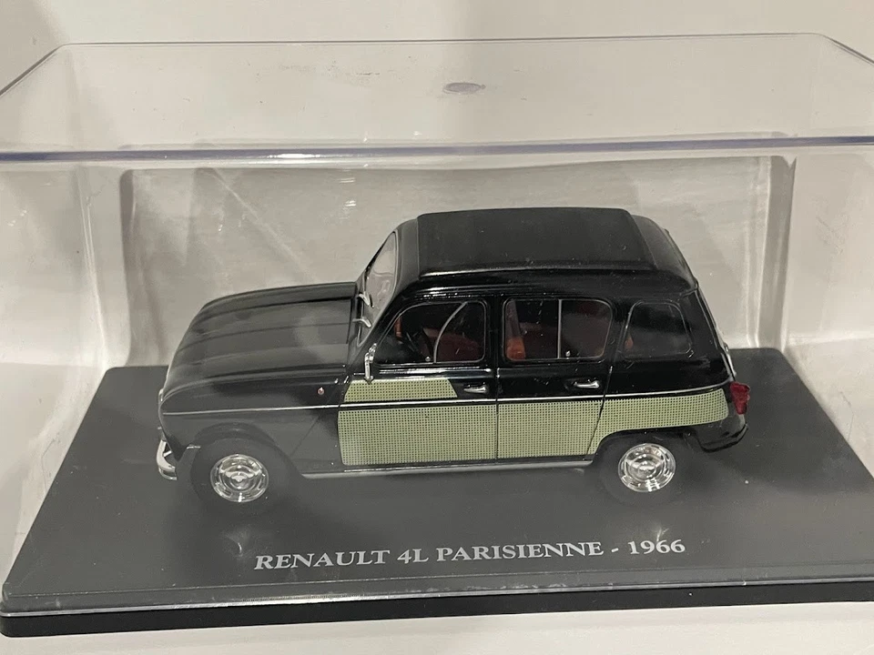 1:24 Renault 4L Parisienne 1966 Hachette Diecast Auto Vintage - Image 3 of 3