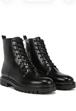 EUC Auth Italian Prima Donna Collection Lace Up Combat Boots Size 40