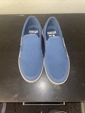 Etnies Blue Slip-On Skate Shoes