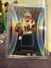 Memorabilia de selección de draft Panini Select 2024 24/149 Joe Milton III novato 1388