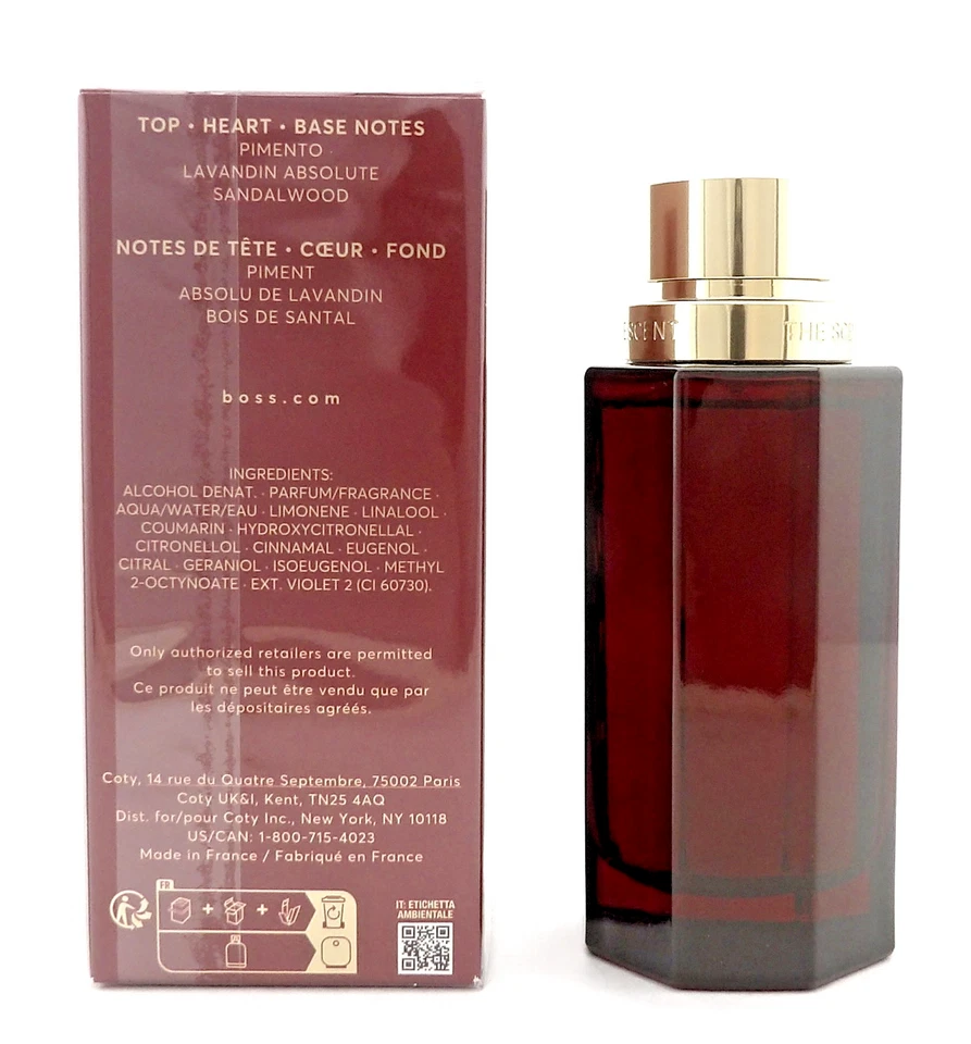 Hugo Boss The Scent ELIXIR 3,3 oz/100 ml PERFUME Spray Intenso para Hombres Nuevo en Caja Foto 2 de 4