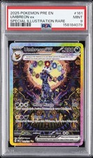 2025 POKEMON PRE EN-PRISMATIC EVOLUTIONS #161 UMBREON EX PSA 9