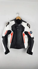 BMW Motorrad Motorbike Leather Jacket New BMW Motorcycle Biker Jacket