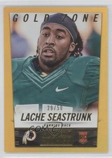 2014 Panini Hot Rookies Rookie Gold Zone 29/50 Lache Seastrunk #398 0b2