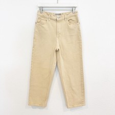 Everlane Way High Rise Jean Organic Cotton Straight Leg Denim Casual Soybean 29