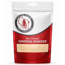 Panax Ginseng Powder 4 oz Natural Ginsenosides Energy Vitality Red Supports Mood